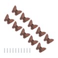 thumbnail image 2 of Drawer Handle Starfish Butterfly Alloy Single Hole Modern Style Pull for Drawer Cabinet WardrobeRed Bronze, 2 of 8