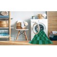 thumbnail image 2 of Ahgly Company Tapis d'Intérieur Lavable en Machine Carré Vert Forêt Transitionnel, 3 Pieds Carré, 2 of 7