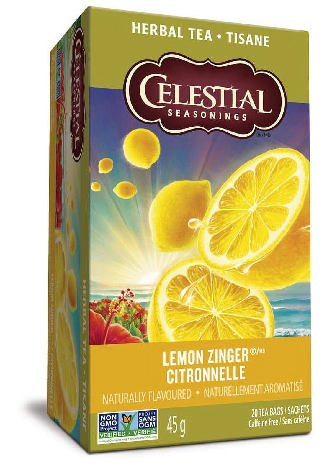 Celestial Seasonings Lemon Zinger Herbal Tea