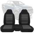 thumbnail image 1 of Front Seat Covers Compatible with 2004-2012 Ford Ranger, 60/40 Split High Back Seat Covers, Original Car Custom Fit, Replacement Front Car Seat Protective Covers for Driver & Passenger Side, 1 of 6