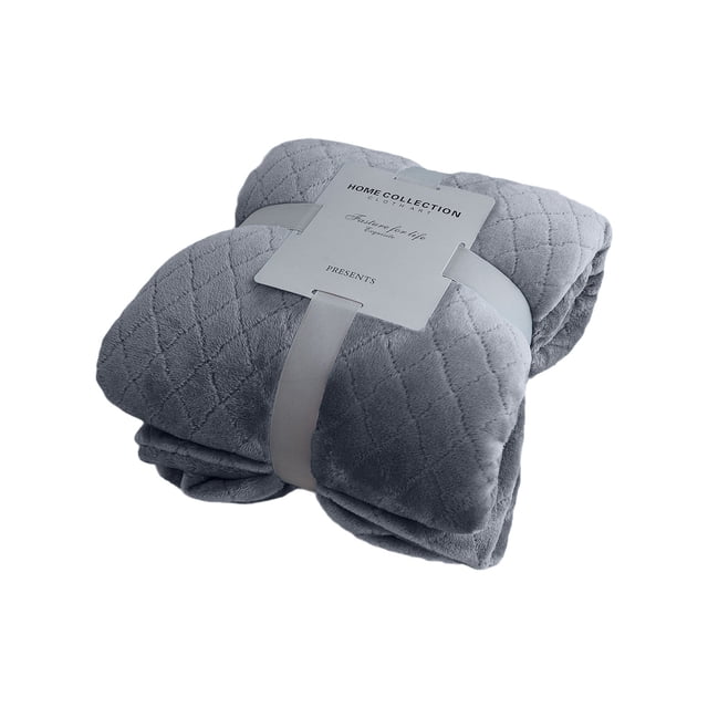 Birdeem Throw Blankets Soft Fuzzy Warm, Fuzzy Throw Blankets Couch Fleece, Throw Blankets Bed Cozy Machine Washable Plush Thick Comfy Checkered Furry Sofa