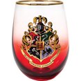 thumbnail image 1 of SPOONTIQUES 21700 Verre Sans Pied HOGWARTS CREST, 1 of 2