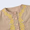 thumbnail image 3 of WEAIXIMIUNG Baby Boy Jacket Set Boys Long Sleeve Robe Suit Ational Teenage Embroidered Robe Suit Arab Children's Wear Out Wear, 3 of 5