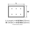 thumbnail image 3 of Mulholland 3 Toggle Black Bronze Wall Plate, 3 of 3