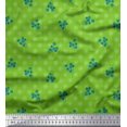 thumbnail image 1 of Soimoi Poly Georgette Fabric Artistic Floral Printed Fabric 1 Yard 42 Inch Wide, 1 of 5