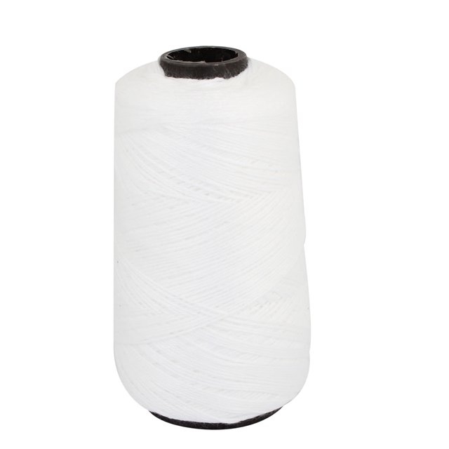 Fil de Coton en Forme de Tour de Clew Blanc 0.5mm