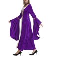 thumbnail image 3 of UPPADA Liquidation Robes de Cocktail Grande Taille Robe Formelle pour Femmes Robe de Soirée Robe Vintage Élégante Robe Grande Taille Manches Évasées Robes Formelles Robe Jaune, 3 of 7