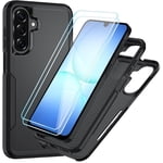 REQO pour Samsung Galaxy A17 5G Cas avec HD Protecteur d'écran [Protection de la chute militaire] Protection du corps complet de poids pour Galaxy A17 5G Dossier téléphonique