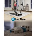 thumbnail image 4 of Walking Pad with Incline, 2.5HP Under Desk Treadmill for Home & Office, 2-in-1 Compact Walking & Jogging Machine with Remote Control & LED Display, 4 of 7