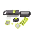 thumbnail image 2 of Wuztai Vegetable Chopper Dicer, Manual Food Chopper with 7 Interchangeable Blades, Ergonomic Hand Protector Dishwasher Safe Container for Onion Garlic Potato Tomato, 2 of 7