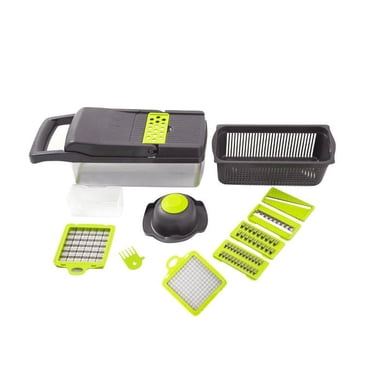Food Choppers and Dicers Hand Vegetable Chopper Food Chopper Dicer with 7 Blades Food Chopper Manual Hand