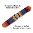 thumbnail image 3 of LifeStyle Nature - Hamac Suspendu en Coton avec Cadre en Bois, Rouge, 3 of 3