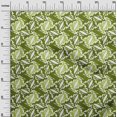 thumbnail image 3 of oneOone Velvet Forest Green Fabric Abstracts Sewing Material Print Fabric By The Yard 58 Inch Wide, 3 of 4