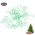 thumbnail image 1 of Creative Hook, Christmas Ornament Hangers, Mini Metal S Shape Hooks Four Colors Multi Purpose Hook Ornament Hooks, Metal Hook For  Red,Green,Gold,Silver, 1 of 8