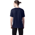 thumbnail image 2 of Hanes Men's EcoSmart Crewneck T-Shirt, Navy M, 2 of 3