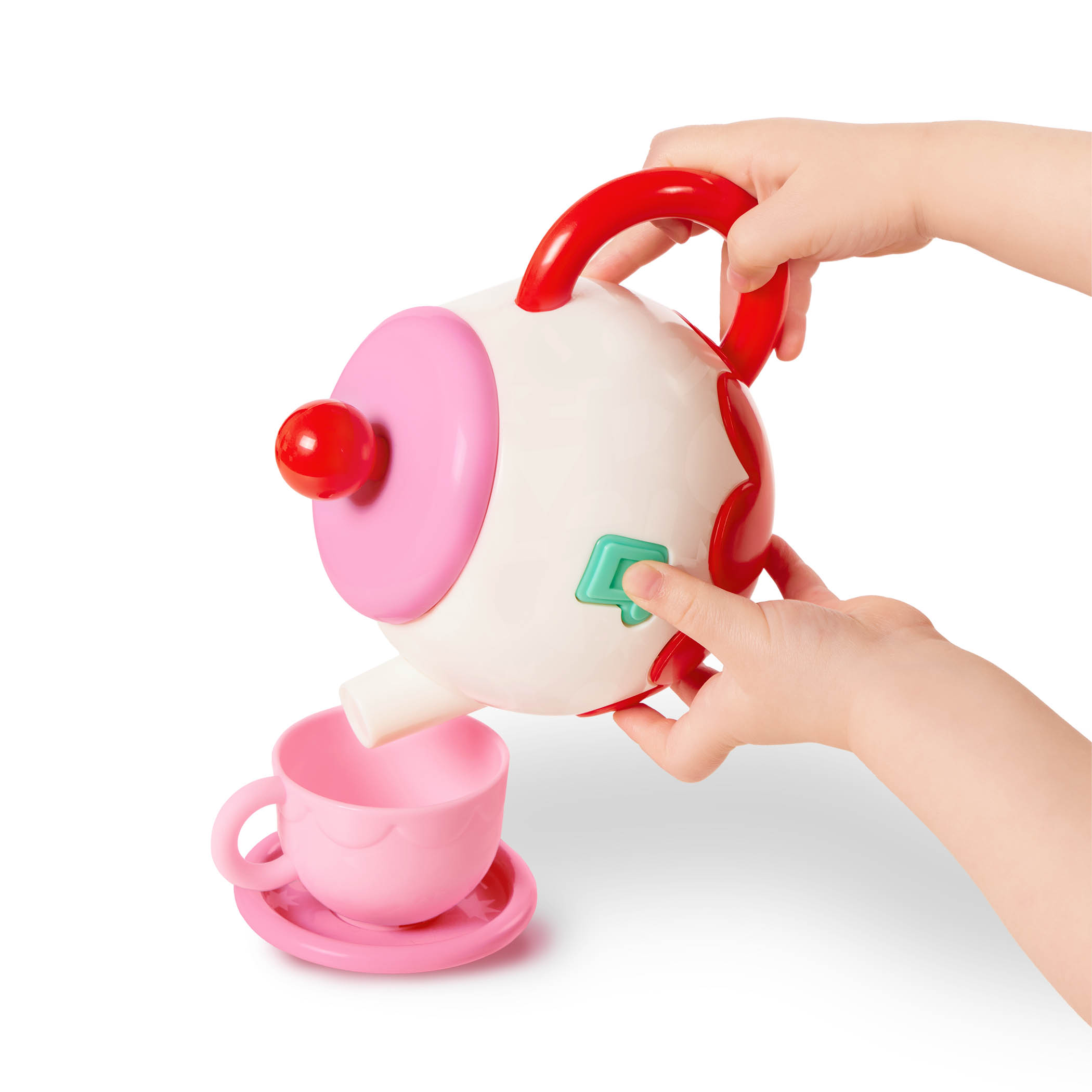 Battat Service à Thé Musical – Théière Chantante avec Accessoires, Jouet pour Tout-Petits et Enfants d’Âge Préscolaire