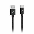 thumbnail image 1 of Nimble PowerKnit 1 meter USB-A to USB-C Black, 1 of 5