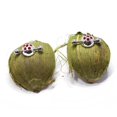 thumbnail image 2 of Surgical Steel Nipple Shield 14G Straight Barbell with Cap Design, 2 of 6