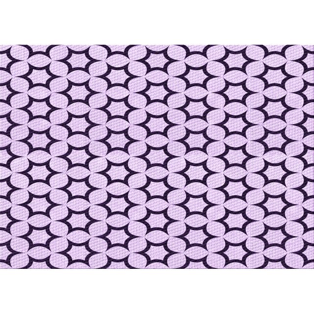 Ahgly Company Tapis Rectangulaire Lavable en Machine Intérieur Transitionnel Violet Raisin Vif, 7 Pieds x 10 Pieds
