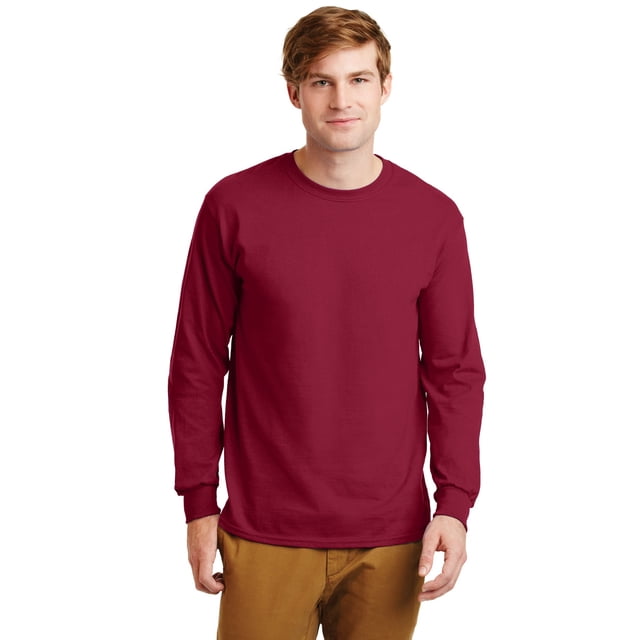 Gildan T-Shirt à Manches Longues en Coton Ultra 100 % pour Hommes G2400