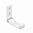 thumbnail image 1 of Folding Hanging Hooks Aluminium Alloy Punch Free Towel Rack Invisible Foldable Hanger Strong Bearing for Bathroom Living Room silver, 1 of 9