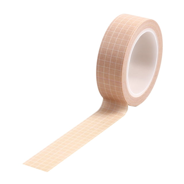 Nomeni Grid Paper Tape Decorative Stickers Grid Material Tape For School Supplies Border Box Decoration