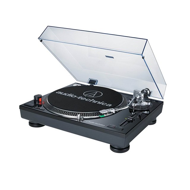 Audio Technica Direct Drive 3 Vitesses Professionnel USB & Plateau Tournant Analogique, Noir