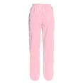 thumbnail image 2 of Women's Full Elastic Waist Cargo Scrub Pants, 2 of 3