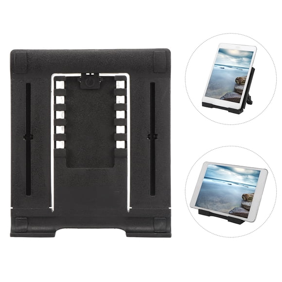Tablet Bracket, Adjustable 7-11 Inch Mobile Phone Bracket, Anti-slip For Tablet Phone Black
