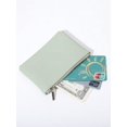 thumbnail image 4 of Classic Litchi Patterned Fabric Women's Portable Mini Coin Purse, 4 of 5