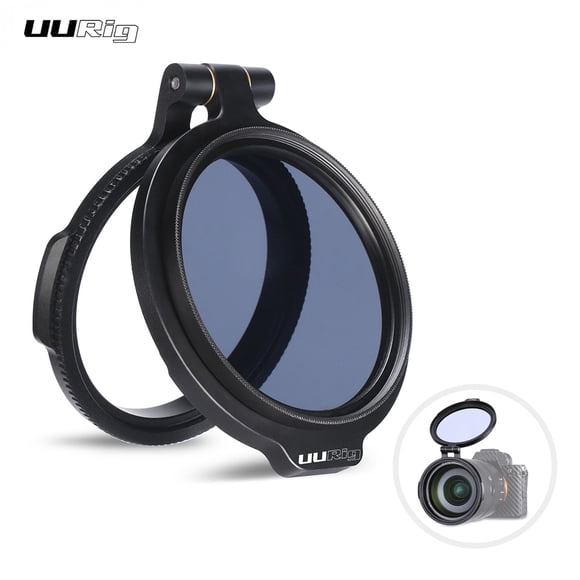 UURIG R-58 58mm Rapid Filter System Camera Lens Filter Metal Adapter Ring Compatible with Canon Nikon Sony Olympus DSLR Cameras