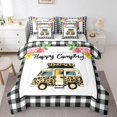 thumbnail image 1 of YST Happy Camping 7-Piece Comforter Set, Twin, Camper Car Decor, 1 of 5