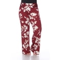 thumbnail image 2 of White Mark Women's Floral Palazzo Pants, 2 of 5