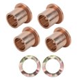 thumbnail image 3 of 102288401, Installation Simple Bague à Broche Bridée 6 Pcs Haute Dureté Solide pour Voiture de Club, 3 of 8