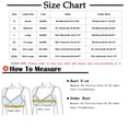 thumbnail image 2 of Bras for Women, 3PC Women's Front Buckle Oversized Tank Top Style Underwear Without Steel Rings, Everyday Bra, 2 of 5