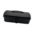 thumbnail image 2 of jinwen Portable Tool Box Car Hardware Repair Tool Storage Box Tool Case Household Solid Metal Locking Latch Sturdy Container Carrier Black, 2 of 9