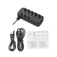 thumbnail image 2 of Electric Bass Mini AMP Portable 3 Built in Speaker Simalations with AUX Audio Input Charging OTG, 2 of 7