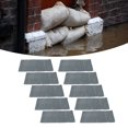 thumbnail image 3 of 10 Pcs Sacs de Sable Anti-Inondation, Sacs de Sable Professionnels Vides et Résistants à la Pluie pour Porte de Maison, Garage, sous-Sol, Faits de Matériau de Qualité Supérieure, 3 of 8