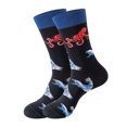 thumbnail image 1 of TIEVOSA Print Socks for Women Girls Ocean Series Print Colorful Pattern Novelty Cute, 1 of 3
