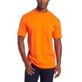 thumbnail image 1 of Dickies Mens Short Sleeve Heavyweight Crew Neck, 3T, Orange, 1 of 1