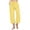 Pantalon capri Jaune-Coton pour Femme, variante sur Brnmxoke Pantalon Capri pour Femmes Grande Taille Chic Décontracté Jambe Grand Court en Lin avec Poches Cordon Taille Élastique Pantalon d'Été de Plage Orange,G