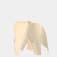 thumbnail image 1 of Plata Import - Cream Plastic Elephant Kids Chair, 1 of 4