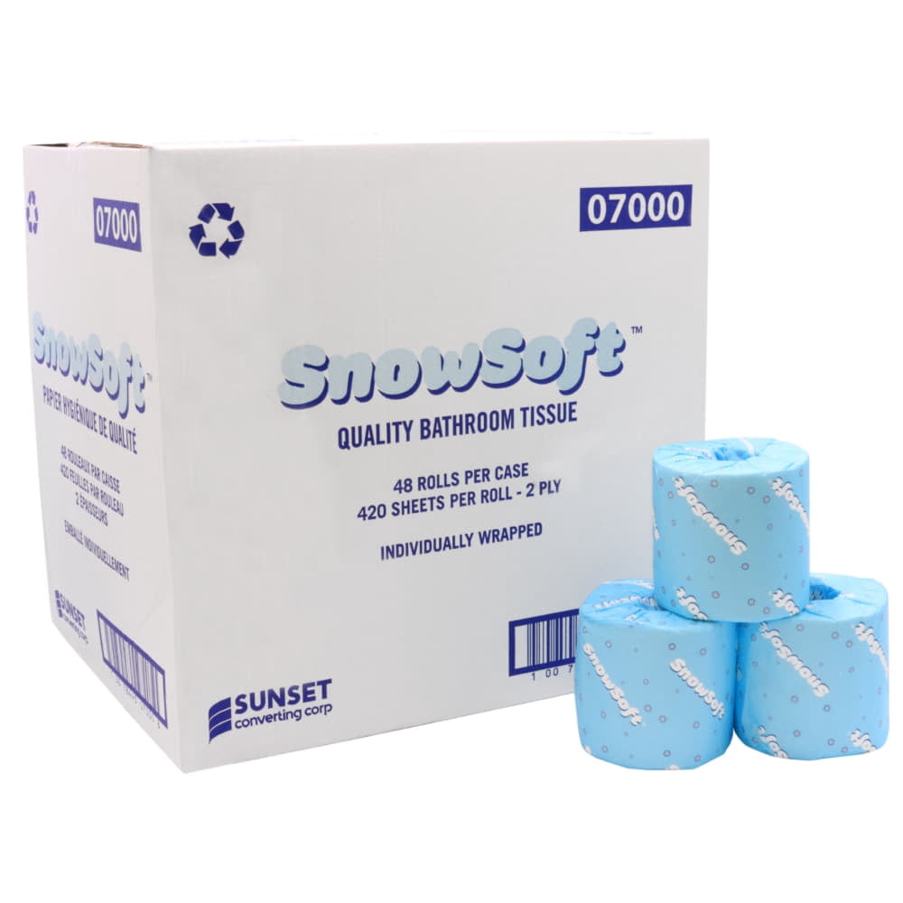 Snow Soft 7000 Individually Wrapped Toilet Tissue
