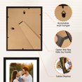 thumbnail image 4 of FIXSMITH 8x10 Picture Frame Set of 10, Photo Frame Bulk with HD Plexiglass, Display Pictures 5x7 with Mat or 8x10 Without Mat Multi Picture Frames Collage for Tabletop or, 4 of 6