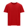 thumbnail image 1 of Yteetum Chemises Rouges pour Hommes 2025 Été Décontracté Ample T-Shirts à Manches Courtes pour Hommes Confortables Légers Col Rond T-Shirts - Soldes d'Été Liquidation, 1 of 4