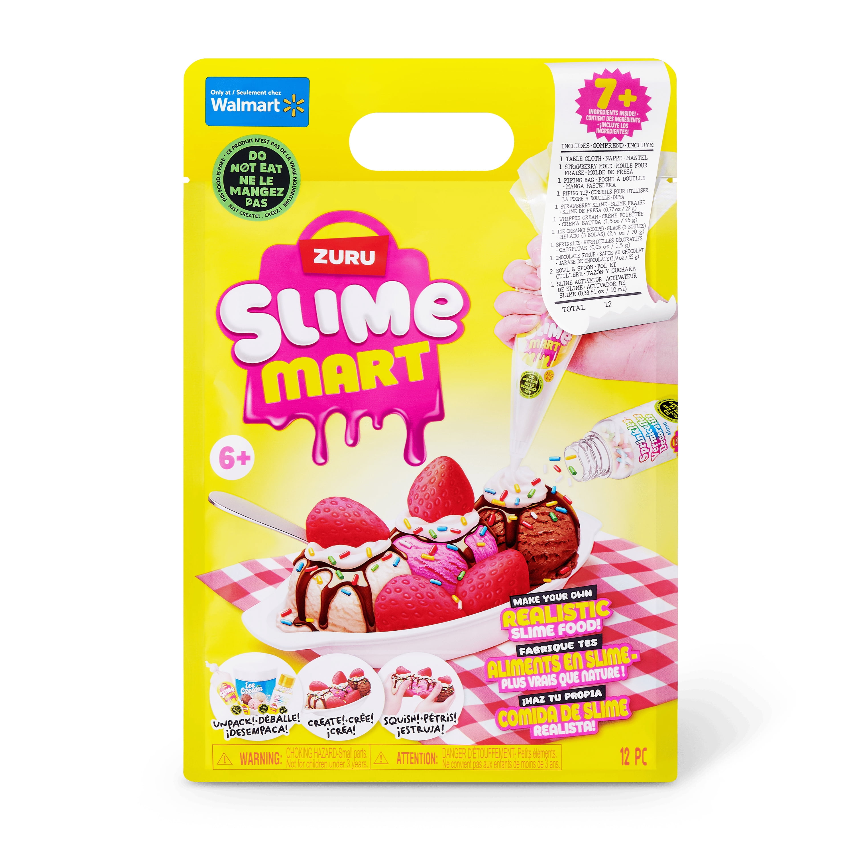 Slime Mart Small Bag by ZURU, Compound Slime Toy for Kids and Kidults