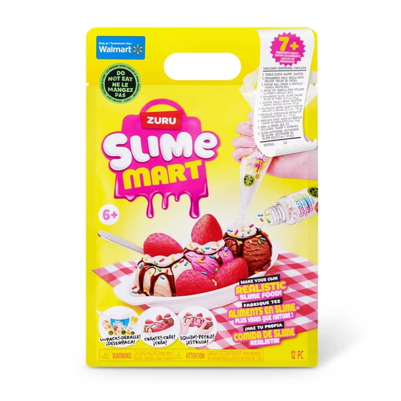 Petit sac Slime Mart de ZURU, un jouet de slime composé pour enfants et adultes