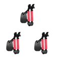 thumbnail image 4 of kurtrusly Double Shoulder Strap Simple Professional Strimmer Part Adjustable Nylon Fixing Belt Padded Lawn Mower Harness Black Red 3Set, 4 of 6