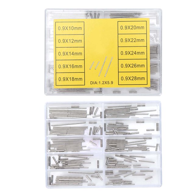 Watch Strap Clasp Tube, Watchband Connecting Shaft 100Pcs Watch Pins Watch Tube Bar Watch Screws Watch Parts For Watch Repair Shop