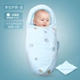 thumbnail image 3 of Newborn Infant Baby  Sleeping Bags Soft Cotton Swaddle Wrap Blanket Protective Sleeping Bag, 3 of 5